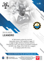 L-26 Leandro PKO Bank Polski Ekstraklasa 2023/24 LIVE
