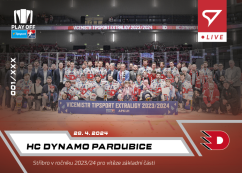 L-85 SADA HC Dynamo Pardubice TELH 2023/24 LIVE + HOLDER