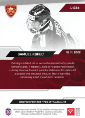 L-034 Samuel Kupec TEL 2022/23 LIVE