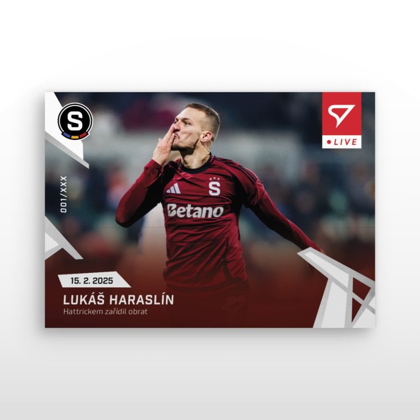 L-41 Lukáš Haraslín Chance Liga 2024/25 LIVE