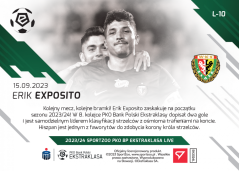 L-10 Erik Exposito PKO Bank Polski Ekstraklasa 2023/24 LIVE