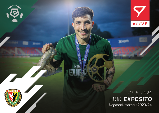 L-75 Erik Expósito PKO Bank Polski Ekstraklasa 2023/24 LIVE