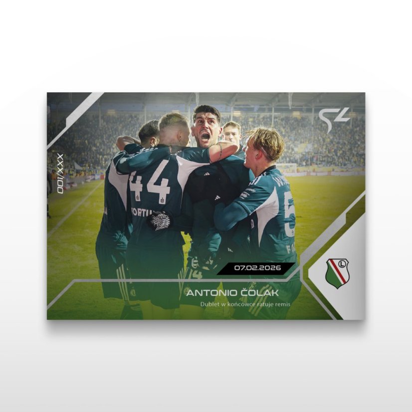 Karta piłkarska L-35 Antonio Čolak - SportZoo PKO BP Ekstraklasa 2025/26 LIVE