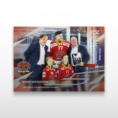 Hokejová kartička L-06 Robin Grossmann - SportZoo National League 2025/26 LIVE