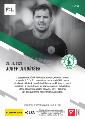 L-14 Josef Jindřišek FORTUNA:LIGA 2023/24 LIVE