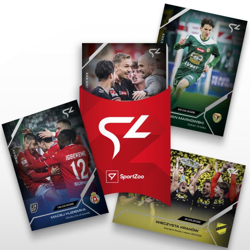 Zlevněný set 37 fotbalových kartiček Betclic 1 Liga - SportZoo Betclic 1 Liga 2025/26 LIVE