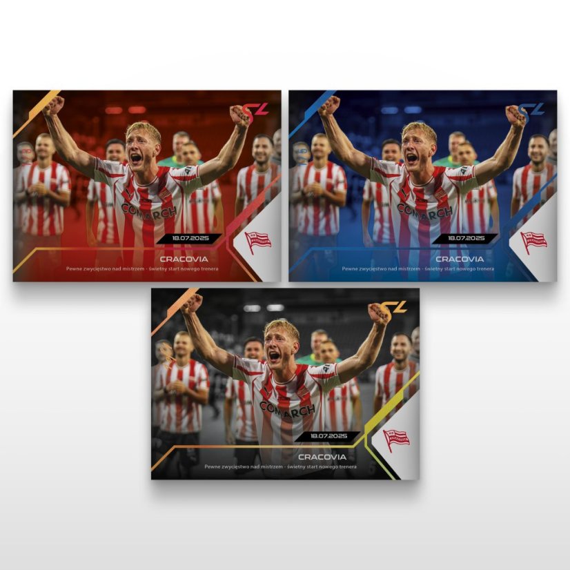 Football trading card L-02 Cracovia - SportZoo PKO BP Ekstraklasa 2025/26 LIVE