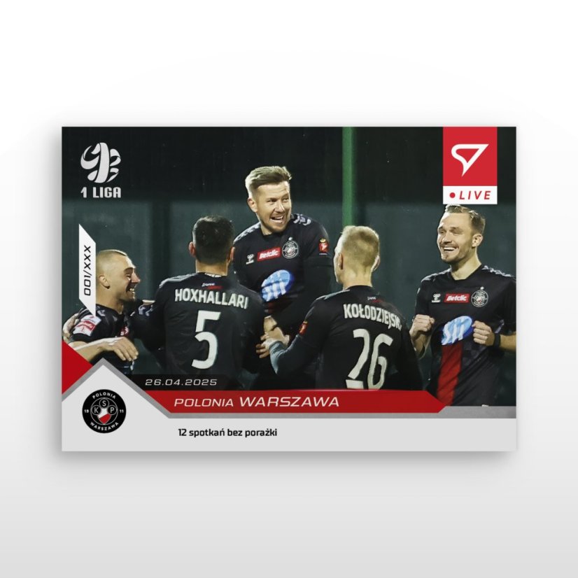 L-44 Polonia Warszawa Betclic 1 Liga 2024/25 LIVE