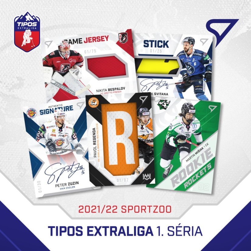 Premium saszetka Tipos extraliga 2021/22 – 1. seria