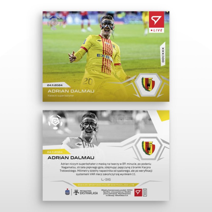 L-36 Adrian Dalmau PKO BP Ekstraklasa 2024/25 LIVE