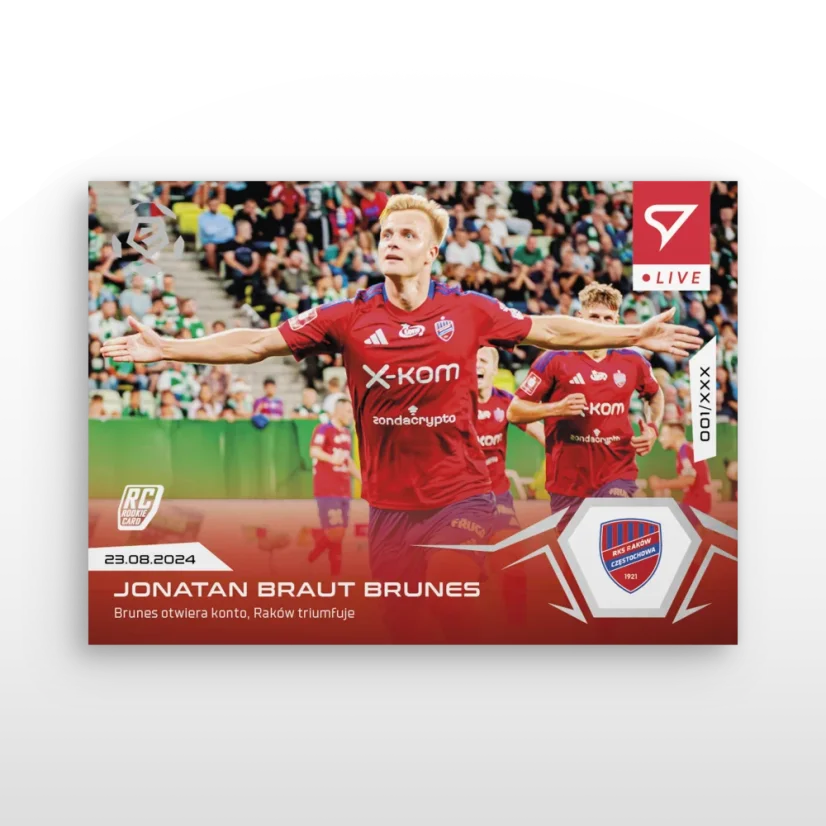 L- 11 Jonatan Braut Brunes PKO BP Ekstraklasa 2024/25 LIVE