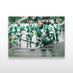 Hokejová  kartička L-34 Leon Bristedt - SportZoo Svenska hockeyligan 2025/26 LIVE