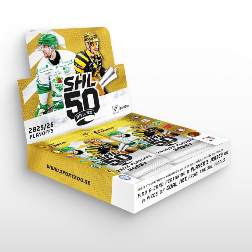 Hobby box - hokejové kartičky SportZoo SHL 2025/26 Playoffs
