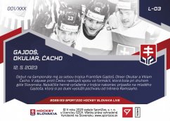 L-03 Gajdoš, Okuliar, Čacho Hockey Slovakia 2023 LIVE
