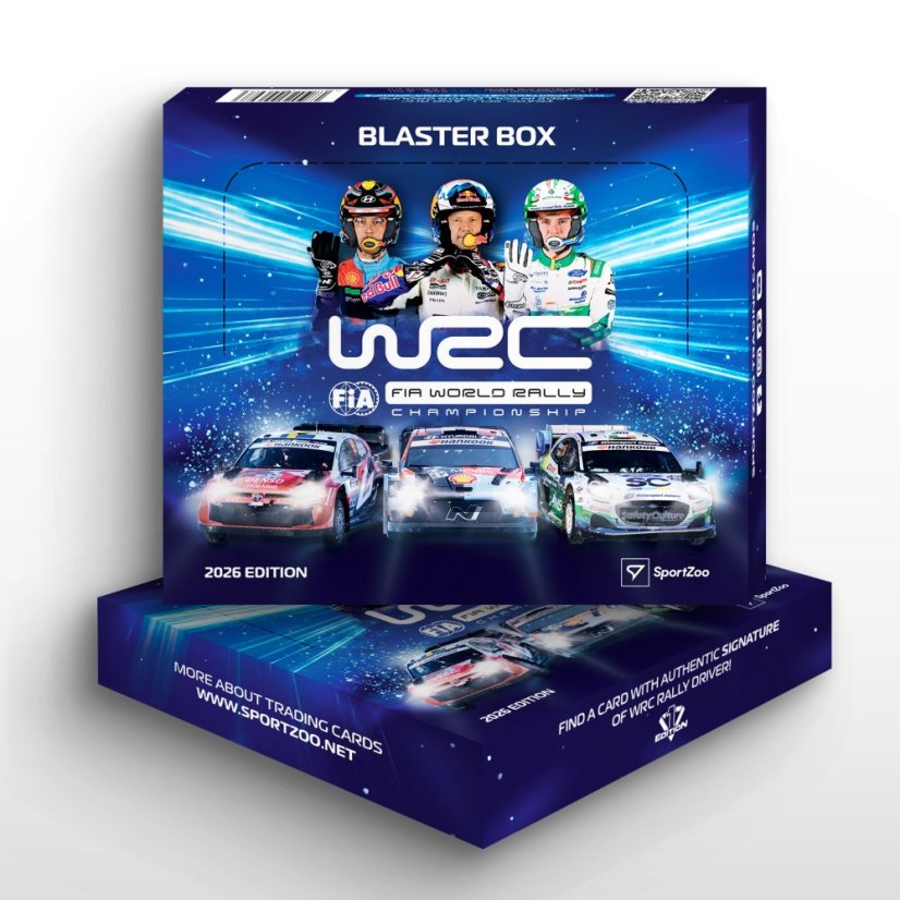 Blaster-låda - Rallykort SportZoo  WRC 2026 edition