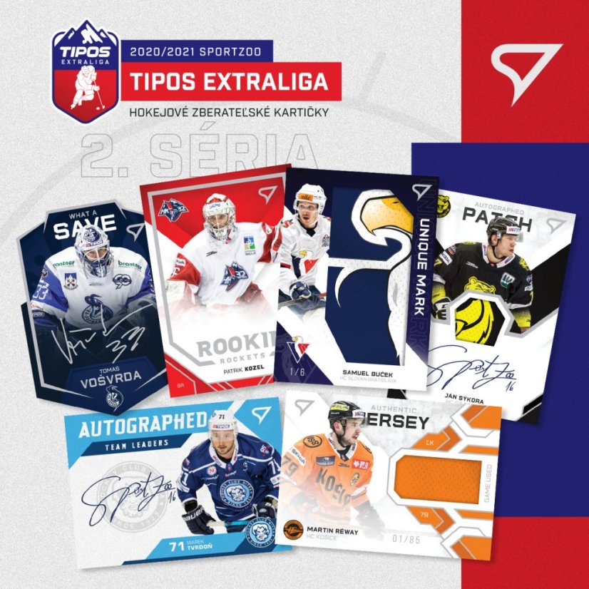 2x Premium box + DÁREK 1x Hobby box Tipos extraliga 2020/21 – 2. série