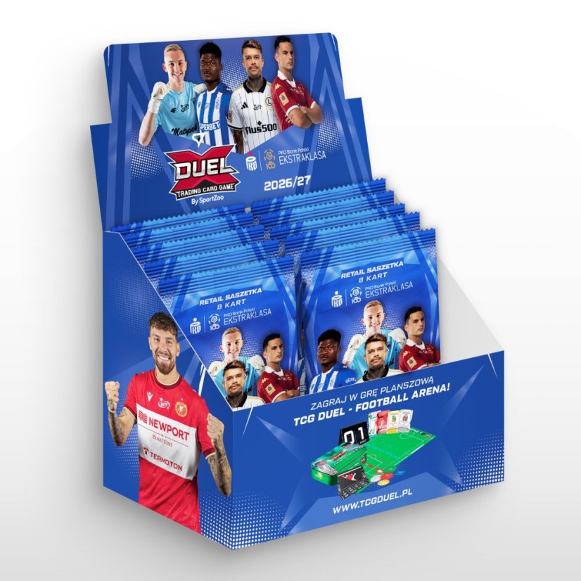 Retail Box - football cards SportZoo PKO BP Ekstraklasa 2026/27 Duel