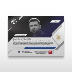 Football trading card L-39 Daniel Myśliwiec - SportZoo PKO BP Ekstraklasa 2025/26 LIVE