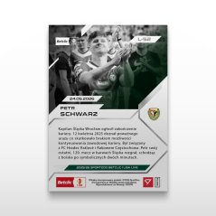 Football trading card L-52 Petr Schwarz - SportZoo Betclic 1 Liga 2025/26 LIVE