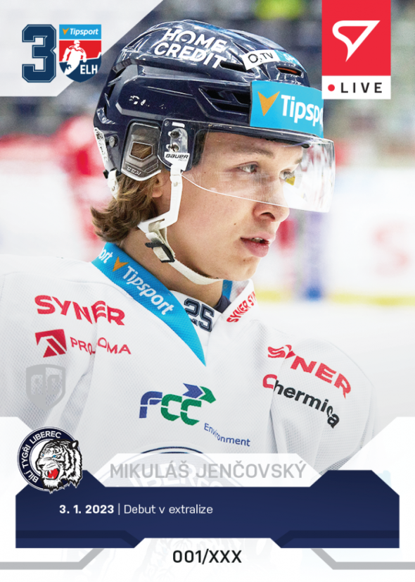 Set 17. týdne (7 karet L-061 - L-067) TELH 2022/23 LIVE