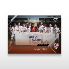 Futbalová kartička L-52 Kamil Vacek - SportZoo Chance Liga 2025/26 LIVE