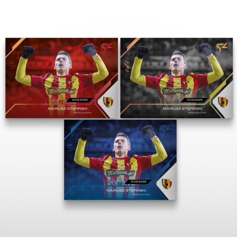 Karta piłkarska L-33 Mariusz Stępiński - SportZoo PKO BP Ekstraklasa 2025/26 LIVE
