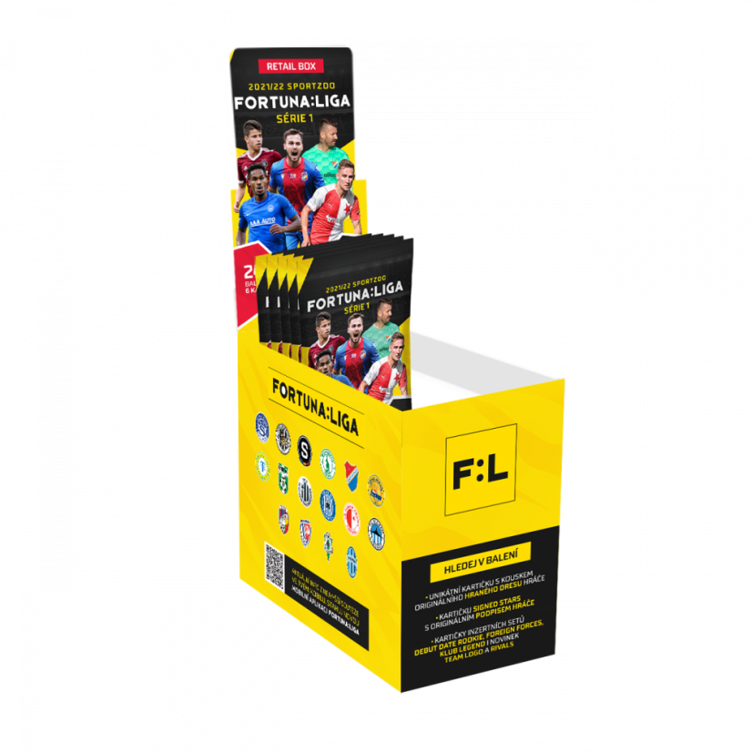 Retail box FORTUNA:LIGA 2021/22 – 1. séria