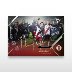 Fotbalová kartička L-22 ŁKS Łódź - SportZoo Betclic 1 Liga 2025/26 LIVE