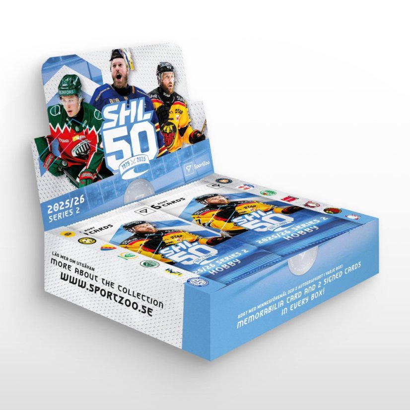 Hobby box - Hockey Trading Cards SportZoo SHL 2025/26 - Series 2