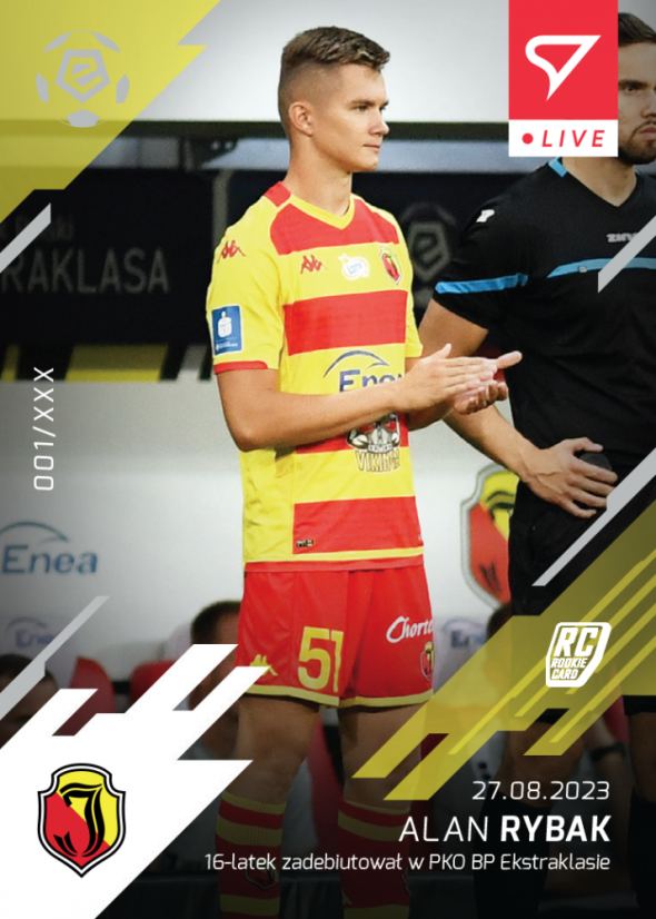 L-07 SADA Alan Rybak PKO Bank Polski Ekstraklasa 2023/24 LIVE + HOLDER