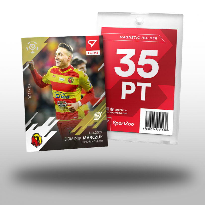 L-49 ZESTAW Dominik Marczuk PKO Bank Polski Ekstraklasa 2023/24 LIVE + UCHWYT