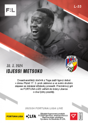 L-33 Idjessi Metsoko FORTUNA:LIGA 2023/24 LIVE