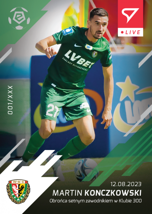 L-04 SADA Martin Konczkowski PKO Bank Polski Ekstraklasa 2023/24 LIVE + HOLDER