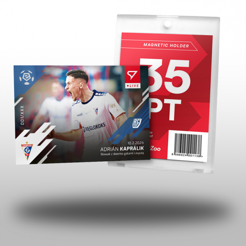 L-39 ZESTAW Adrián Kaprálik PKO Bank Polski Ekstraklasa 2023/24 LIVE + UCHWYT