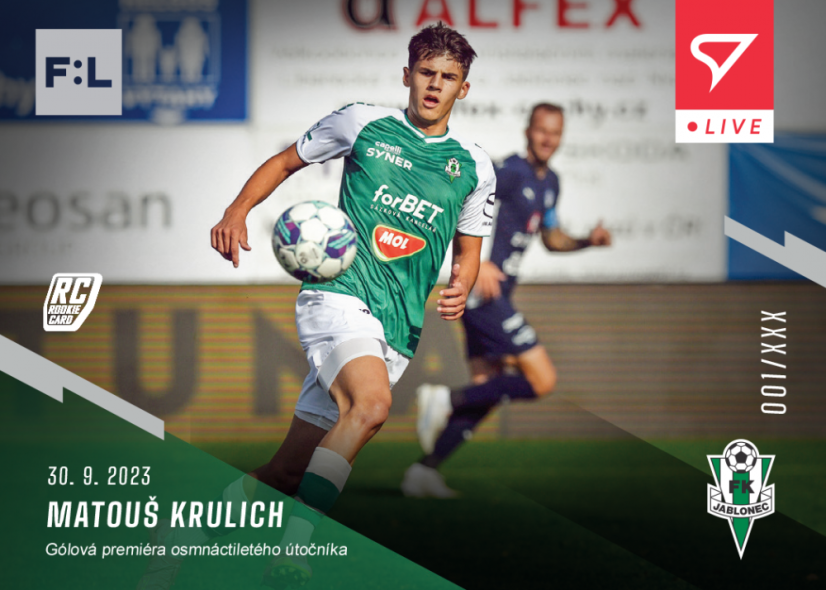 L-10 Matouš Krulich FORTUNA:LIGA 2023/24 LIVE