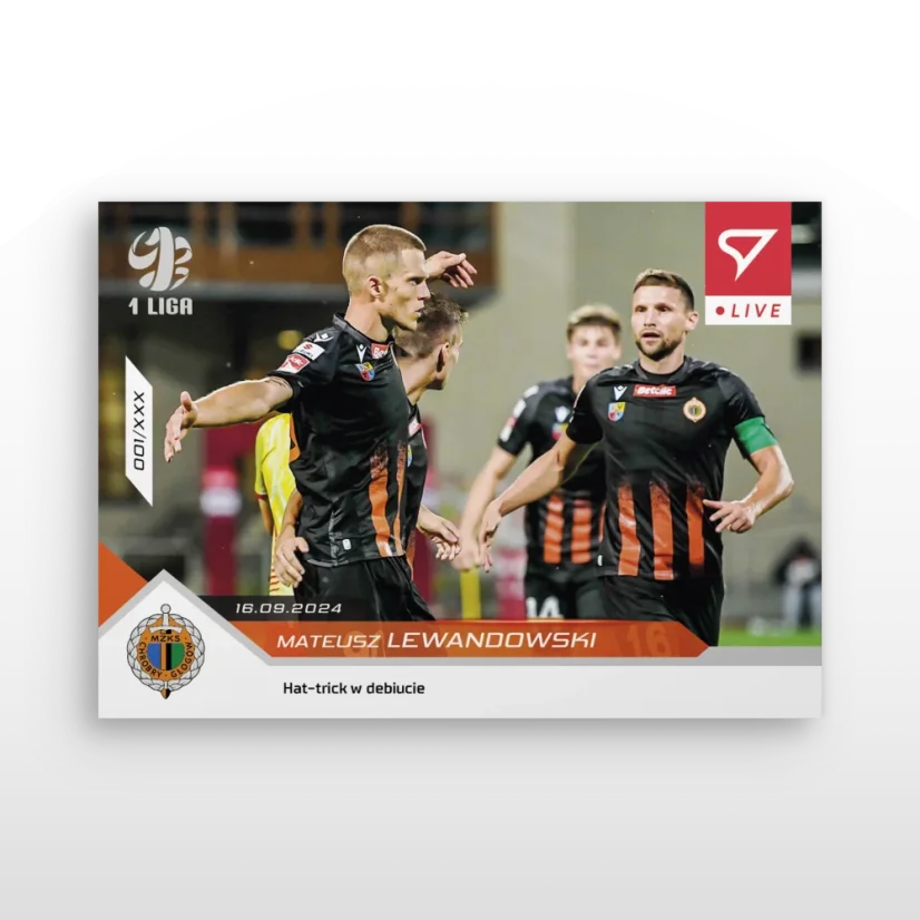 L-11 ZESTAW Mateusz Lewandowski Betclic 1 Liga 2024/25 LIVE + UCHWYT