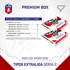 Premium saszetka Tipos extraliga 2021/22 – 2. seria