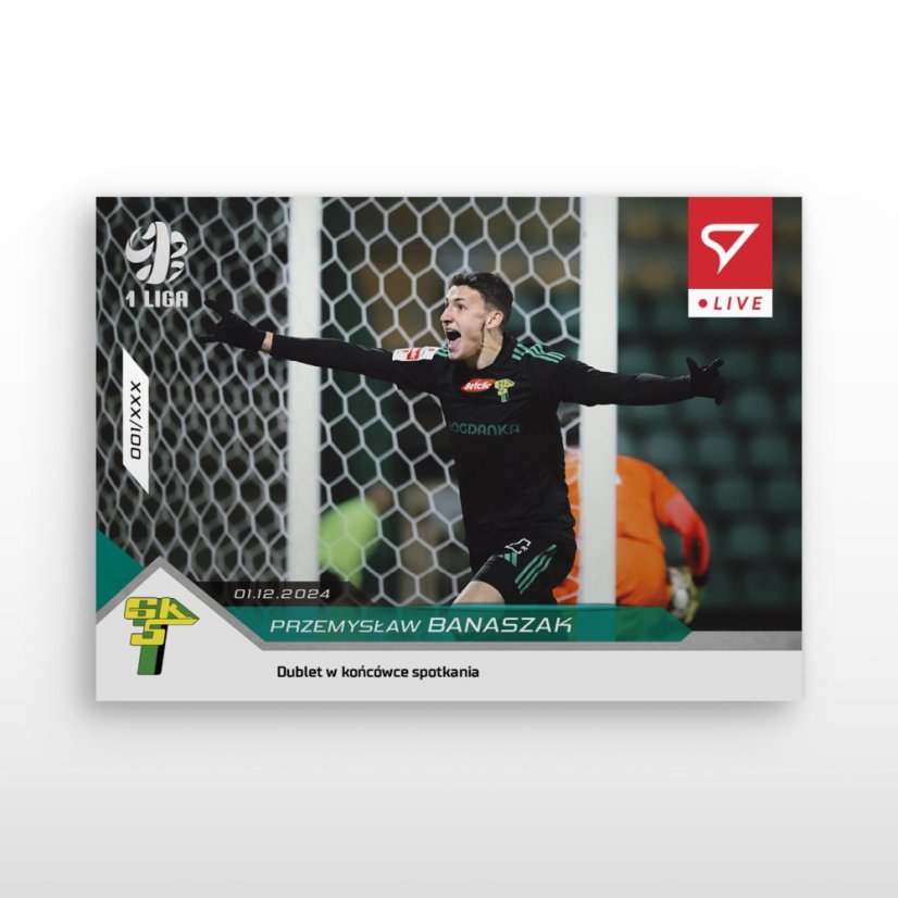 L-26 ZESTAW Przemysław Banaszak Betclic 1 Liga 2024/25 LIVE + UCHWYT