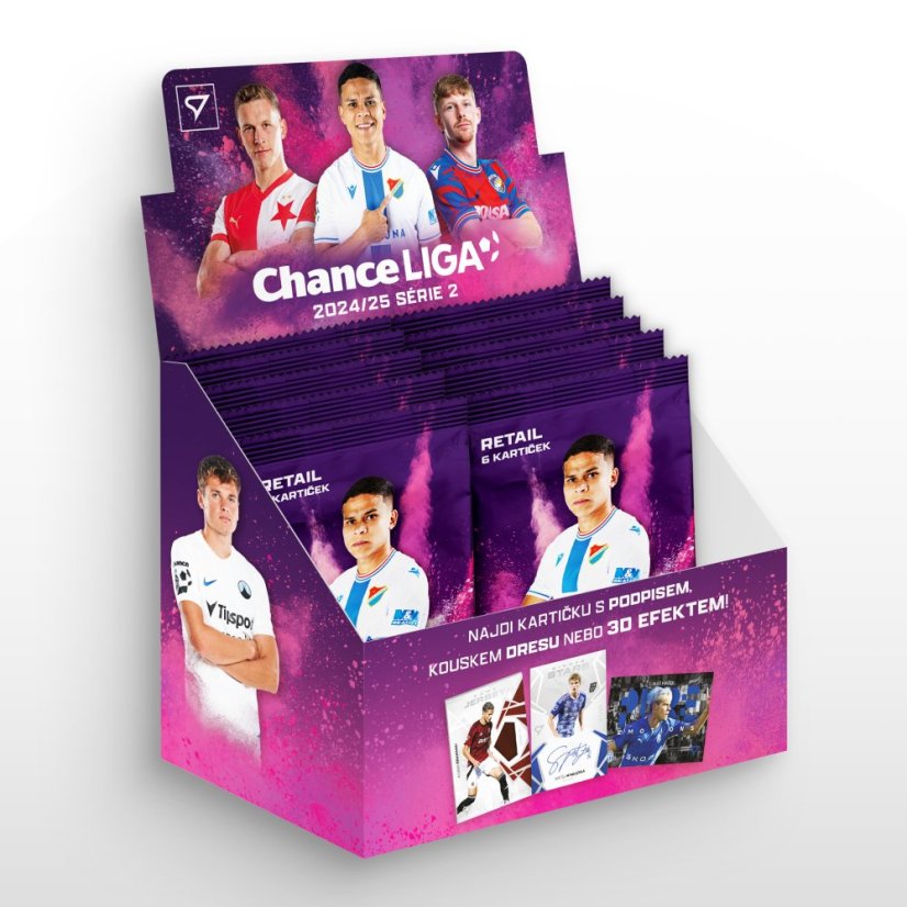 Retail box Chance Liga 2024/25 – 2. seria