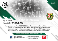 L-69 Śląsk Wrocław PKO Bank Polski Ekstraklasa 2023/24 LIVE