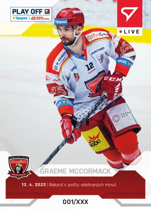 L-116 Graeme McCormack TELH 2022/23 LIVE