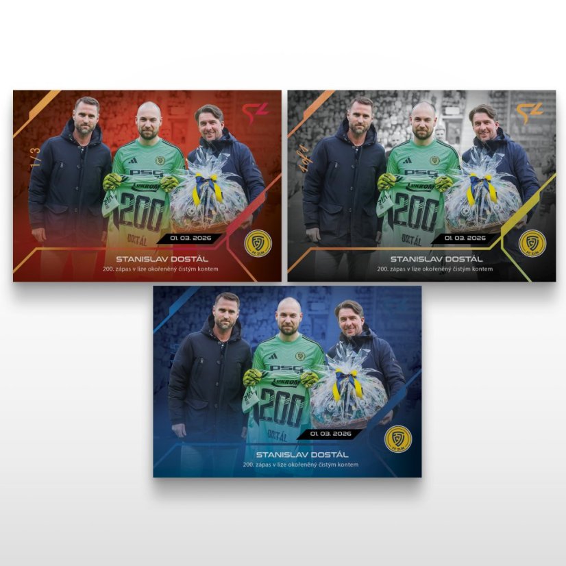 Fotbalová kartička L-33 Stanislav Dostál - SportZoo Chance Liga 2025/26 LIVE