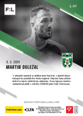 L-31 Martin Doležal FORTUNA:LIGA 2023/24 LIVE