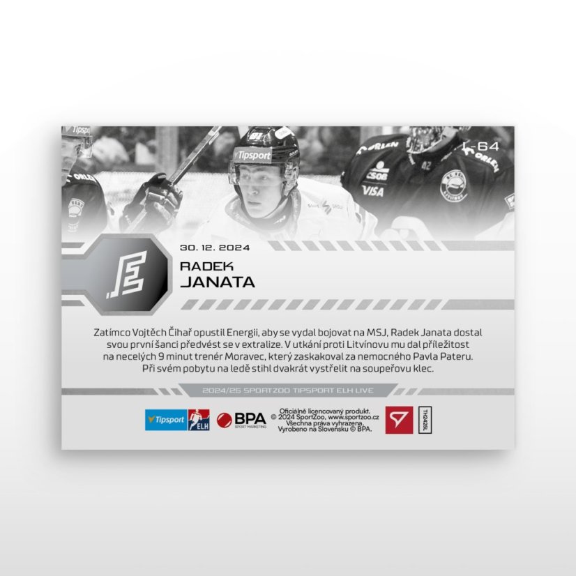 L-64 Radek Janata TELH 2024/25 LIVE