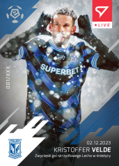 L-31 ZESTAW Kristoffer Velde PKO Bank Polski Ekstraklasa 2023/24 LIVE + UCHWYT