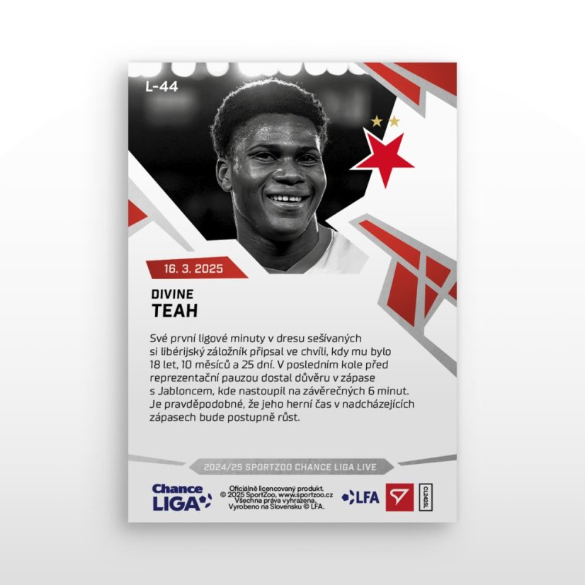 L-44 Divine Teah Chance Liga 2024/25 LIVE
