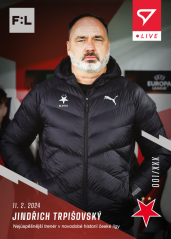 L-25 SADA Jindřich Trpišovský FORTUNA:LIGA 2023/24 LIVE + HOLDER
