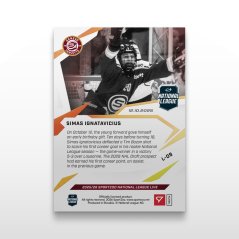 Hockey-samlar­kort L-09 Simas Ignatavicius – SportZoo National League 2025/26 LIVE