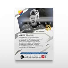 Hockey-samlarkort L-41 Magnus Hellberg – SportZoo Svenska hockeyligan 2025/26 LIVE