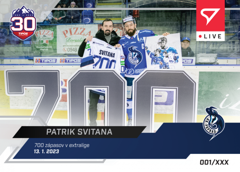 Set 18. týždňa (6 kariet L-052 - L-057) TEL 2022/23 LIVE